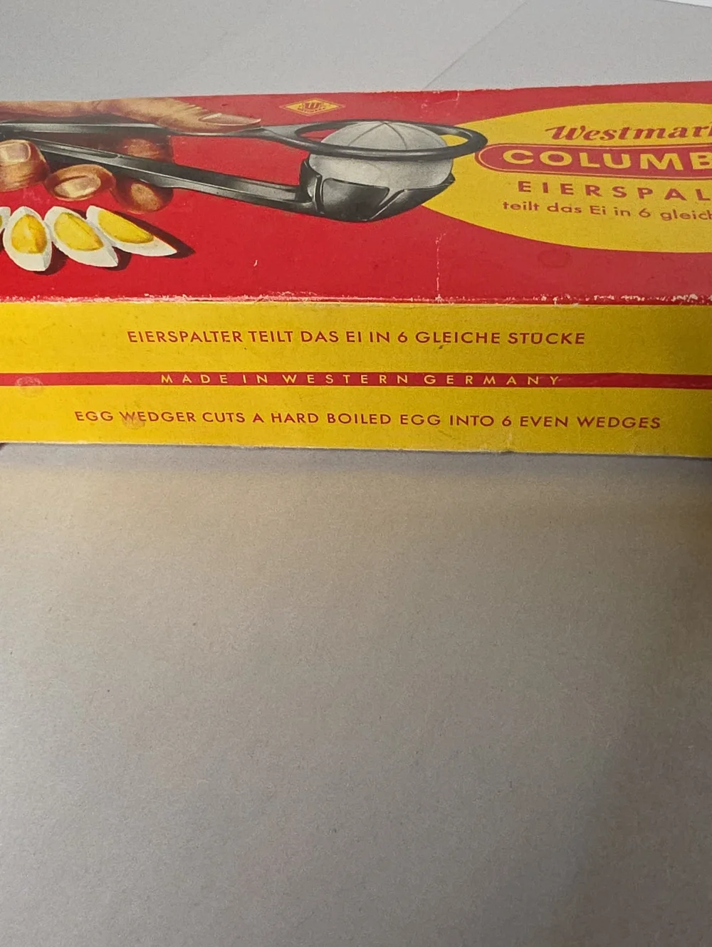 Vintage German Westmark Columbus Egg Wedger